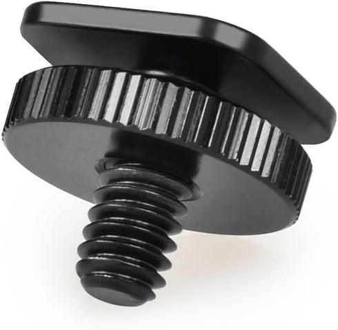 4-Pack 1/4 Inch Camera Adapter Screws, Versatile Flash Hot Shoe Mounts for DSLR Rigs, Tripods, Accessories