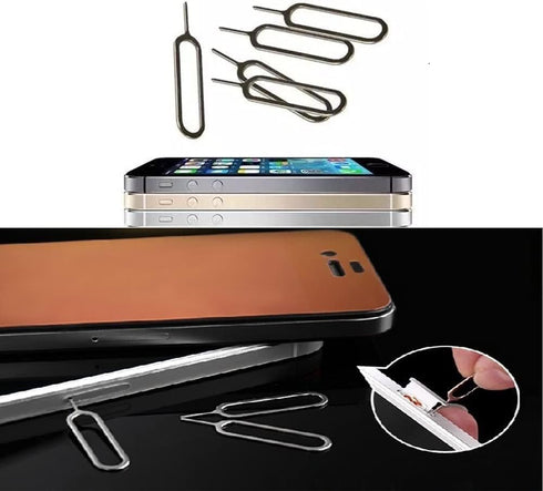 GENERIC Sim Card Tray Remover Eject Pin Key Tool for iPhone iPad Samsung Galaxy Smart Phone/Tablet and More