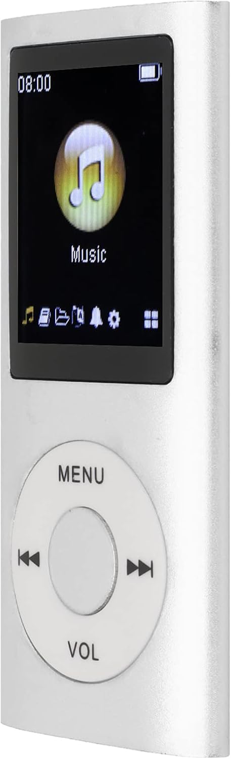 Generic MP3 1.8 Inch MP3 MP3 MP3 Player, Music Player Stylish Multifunctional Lossless Sound Slim LCD Screen Player
