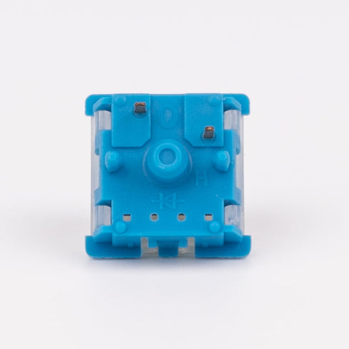 GATERON CM Linear Keyboard Switches, 5 Pin Light Blue, 20mm Dual-Stage Spring, 55gf Pre-lubed for MX Keyboard, 35PCS
