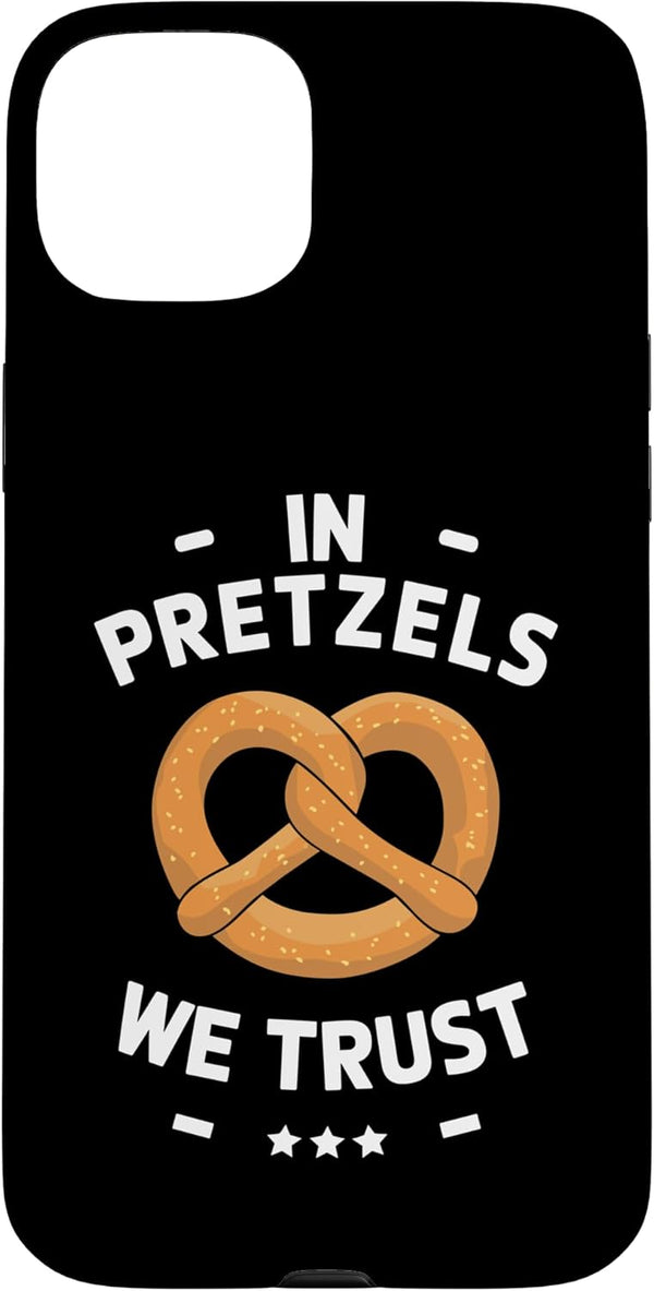 Pretzel Bites Salty Delight Twisted Treat Baking Pretzel German Bread Making Bakery Baker Bread Maker Case for iPhone