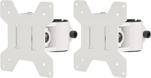 suptek Single Head and Plate Vesa Pole Mount Bracket for Monitor Mount,White(MD6TBW-2)