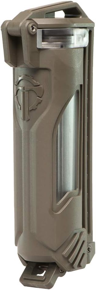 Thyrm CellVault-18 Waterproof Rechargeable Battery Storage (Olive Drab) for 18650, 18350, CR123 Flashlight Batteries,