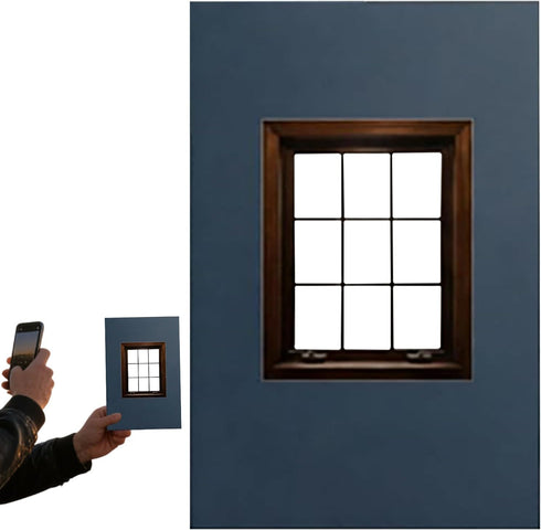 Generic Window Travel Photo Prop - Portable Fun Picture Framing Viewfinder - Travel Window Frame Photo Props |