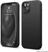 elago Premium Liquid Silicone Case for iPhone 13 (6.1") - Shockproof, Full Protection, Soft Microfibre, Black