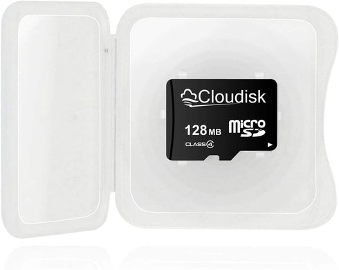 Cloudisk Pack 10 128MB 128GB) C4 (128MB=0.128GB) of Micro SD Card Small Capacity (Not Memory Card with Adapter, Card