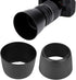 ET-60 Camera Lens Hood for Canon EF S 55-250mm f / 4-5.6 is 90-300mm f / 4.5-5.6 75-300mm ABS Plastic Lens Hood Shade Accessory