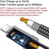 10FT USB C Cable 2PACK, Fast Charging for iPhone 15 16 Pro Max, iPad Pro, Nylon Cord for Samsung Galaxy & More