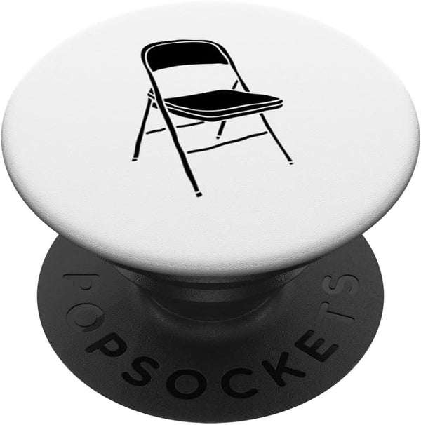 Folding Chair Graphic Style Design Folding Chair Graphic PopSockets Standard PopGrip