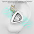 KZ EDA Dynamic Driver Earbuds, Wired Phone Earphones, HiFi Music IEM Headsets with Removable Cord and Microphone