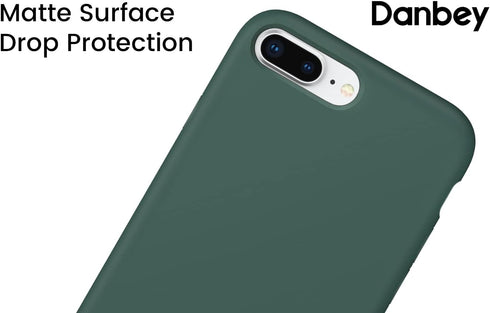 iPhone 7 Plus / 8 Plus Case - Premium Real Liquid Silicone Stain-Resistant Heavy Duty Shockproof Slim Cover (5.5-inch