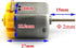S25HH0 3V 3.7V 5V 6V 10000RPM 260 15mm DC High Speed Power Small Mini Round Motor Long Shaft DIY Toy Car Model