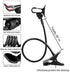 AMS Cell Phone Holder, Clip Holder, Lazy Bracket Flexible Long Arms for All Mobile, Fit On Desktop, Bed, Mobile Stand