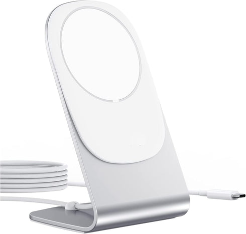 Magnetic Wireless Charger, Fast 15W Wireless Charging Station/Pad, Qi-Certified, Compatible with iPhone 13/12/11/11 Pro
