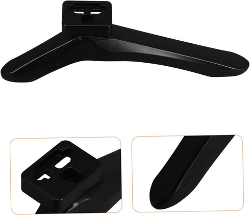 Garneck 1pair Setup Adjustable Tv Stand Mount Legs Versatile Tabletop Pedestal Bracket for Home Office Use Sturdy