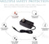 FlashFish Portable Power Station Charger Adapter, 15V 2.5A Power Supply Adapter Compatible with 150-200W