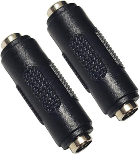 10PCS DC Power Connector Adapter 12V, 5.5mm x 2.1mm Female to Female Power Jack Socket for LED Strip