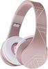 PowerLocus Over Ear Bluetooth Headphones, Rose Gold, Wireless Headphones Foldable, Hi-Fi Stereo, Soft Memory Foam