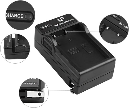LP EN-EL9 Battery Charger for Nikon EN-EL9 EN-EL9a Battery, Compatible with D40, D60, D5000 Cameras