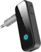 Aux Bluetooth Adapter for Car, 2 in 1 Bluetooth 5.0 Transmitter Receiver for Hands-Free Call, 3.5mm AUX for Home Stereo