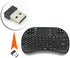 Mini Wireless Keyboard - 2.4GHz Controller with Touchpad Mouse Combo by TV xStream, Compatible with Android TV Box, IPTV, HTPC, Smart TV, PC, X-Box,etc.