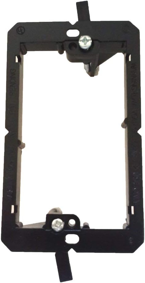 RiteAV - 2 Port Speaker Decorative Wall Plate - Light Almond - Bracket Included