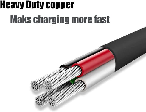 Nook Tablet Charger Replace Samsung Nook Tablet Micro USB Charging Cable Cord fit for Barnes & Noble Nook GlowLight 3 Glowlight Plus,Nook Tablet 7, Nook 10 in BNRV200 BNTV650(5FT Cable+Adapter)