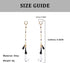 Earphone Anti Lost Earring Clip 1 Pair, Creative Heart-Shaped Tassel Earrings with Black Clip for AirPods