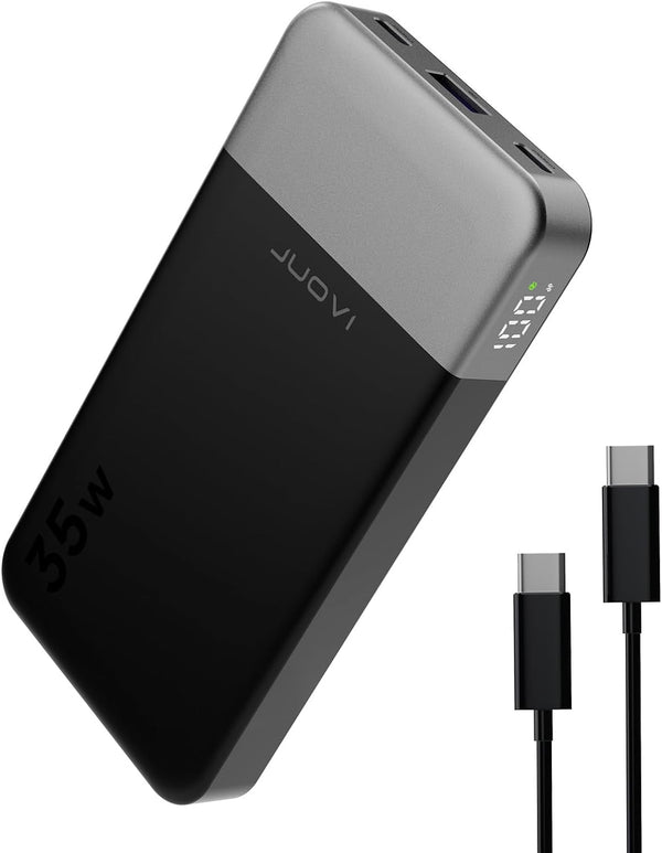 J2601 Portable Power Bank - 35W Fast Charging with PD 3.0 + QC 3.0 Technology, 10000mAh Battery Pack