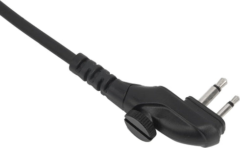 IP65 Waterproof Shoulder Mic Walkie Talkie Police Radio Speaker Microphone, Compatible with HYT Hytera Models, Coffee
