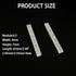 URIMPAVIDO 20PCS 0.5 (20, 7x4x63mm) Module Plastic Gear Plastic Connecting Rod Long Strip Rack Gear Pinion Transmission