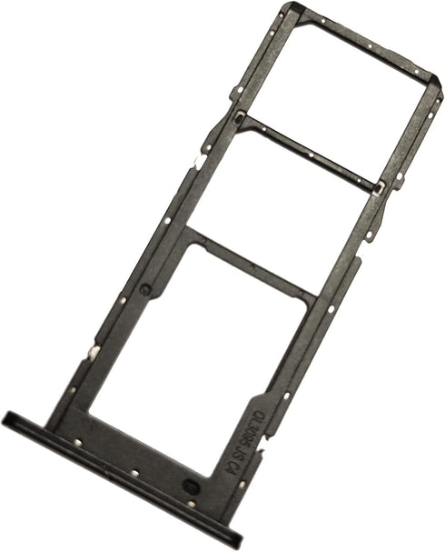 a02S Dual SIM Card Holder Replacement Tray for Samsung Galaxy A02S a025 2021, 6.5 Inches, Black