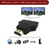 SaiDian 1Pcs HDMI 1 in 2 Converter, 1080P Male to Dual HDMI Female DVD Audio Splitter Adapter