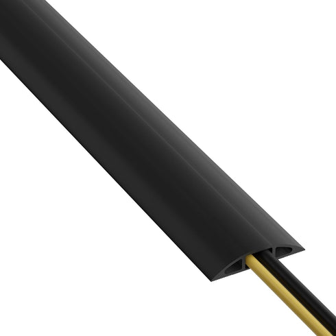 D-Line 6ft Floor Cord Cover, Cable Protector, Hide Extension Cords, Protect Cords, Prevent