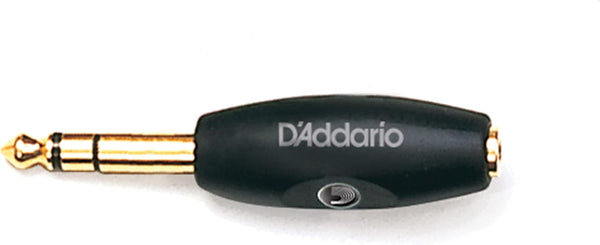 D'Addario 1/4 Inch Male to 1/8 Inch Female Stereo Adapter