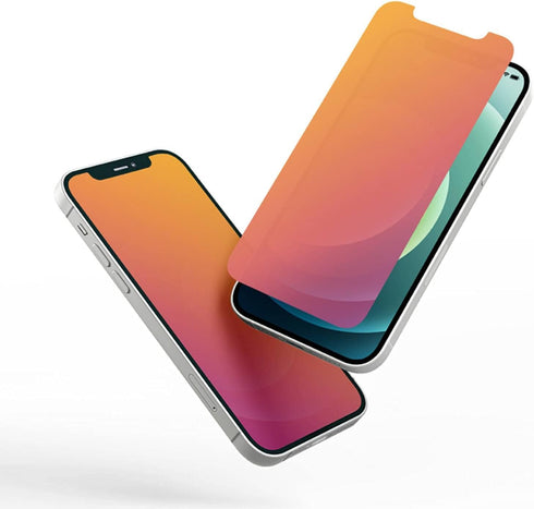 JIEYKJO Privacy Screen Protector for iPhone 12 Pro Max - Flexible Film, Anti-Blue Light, Anti-Glare, Anti-Scratch, UV