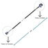 RG174 6m Fakra G Code Brown Pigtail Male to Female Coaxial Cable Car Telematics Antenna Extension Cable