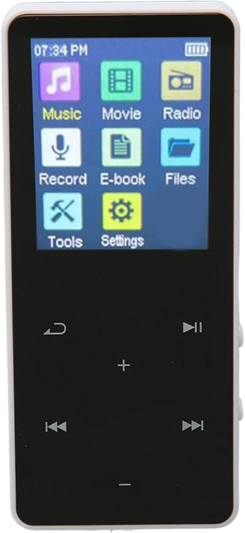 EBTOOLS MP3 MP4 Player, BT 5.0 HiFi Loseless Audio Sound, Large Stroage, Portable