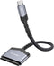 JSAUX SATA to USB C Cable, USB-C 3.1 to 2.5” SATA III Hard Drive Adapter for SSD/HDD Data Transfer