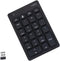 Rapoo K50 Wireless Number Pad, 2.4G Numeric Keypad for Laptop, Speed Data Entry,