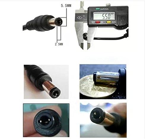 8.4V 1A Power Adapter Charger for Li-ion Battery Pack, AC Charger for 2 String 7.2V 7.4V 8.4V