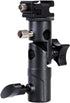 SLOW DOLPHIN Camera Flash Speedlite Mount Swivel Light Stand with Umbrella Bracket Holder (2 PCS)