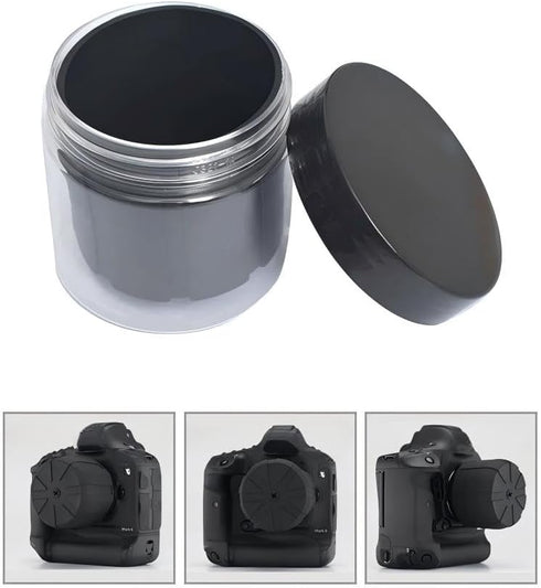 TONHOKJ 99% Universal Lens Cap, Fits DSLR & Mirrorless Camera Lenses, Silicone Lens Cover with Element Proof