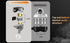 KZ Castor in Ear Monitor Headphones, HiFi Improved Bass, Noise Isolating IEM, Dual-Dynamic Driver Wired Earbuds