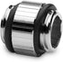 EKWB EK-Quantum Torque Micro Male to Male Extender Fitting, Nickel, 7mm