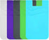 BIAJIYA Card Holder for Back of Phone, Silicone Wallet Sleeve Pocket Stick-on for All Smartphones