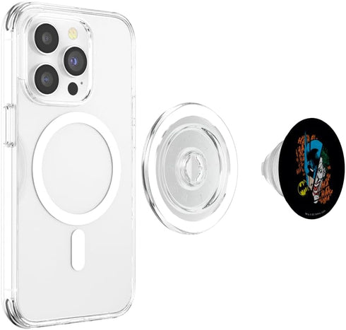 PopSockets PopGrip for MagSafe - Batman Joker Broken Visage