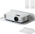 Dlmlemu Drill-Free Wall-Mounted Projector Stand, Universal Foldable Projector Bracket, Strong Adhesive Projector Shelf,