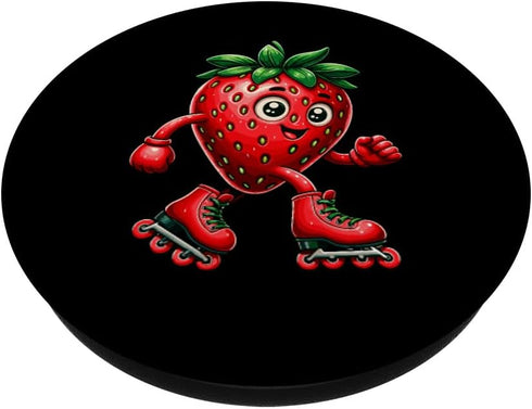 Cool Inline Skates Strawberry PopSockets Standard Skater for Boys and Girls