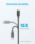 Black USB C Charger Cable 10 ft, Long USB A to USB C Cable Fast Charging Cord Braided Compatible with iPhone 15 Pro Max